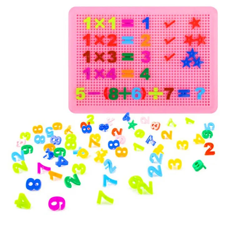 Alphabet ABC Words Pin Puzzle Educational Building Blocks - Learning Spelling - For Kids